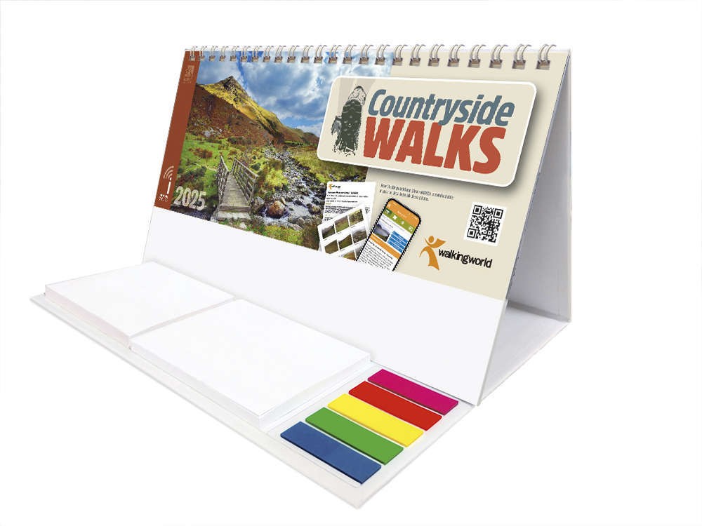 Countryside Walks Note Station Desk Calendar