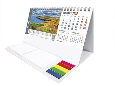 Countryside Walks Note Station Desk Calendar