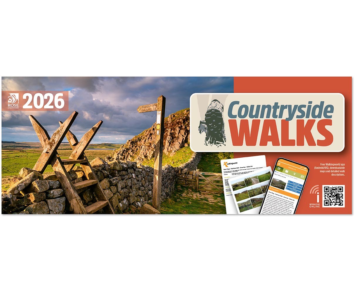 Countryside Walks Desk Calendar
