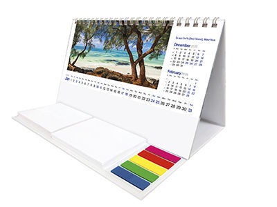 Destinations360 Note Station Desk Calendar