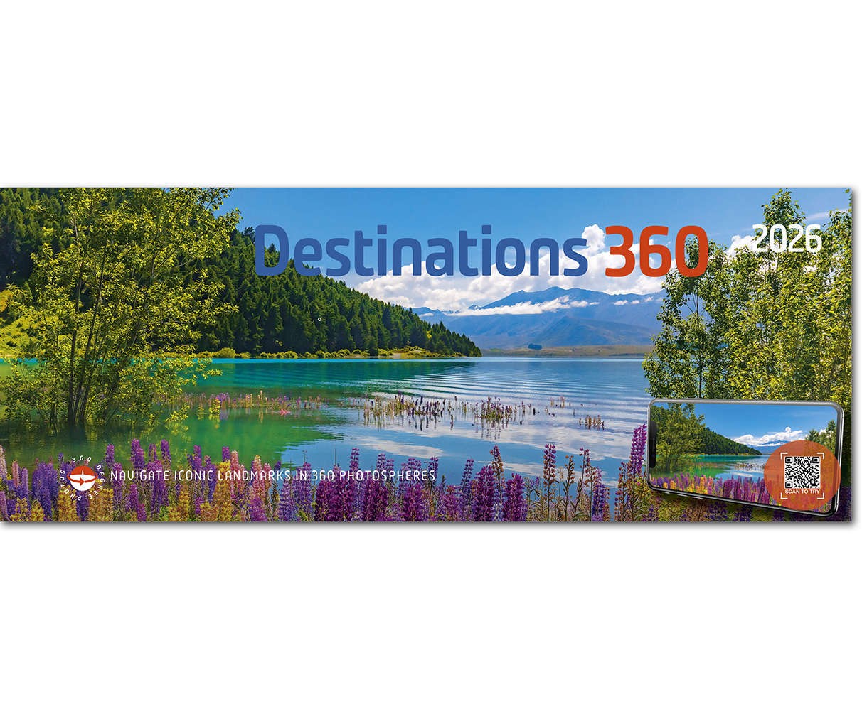 Destinations360 Desk Calendar