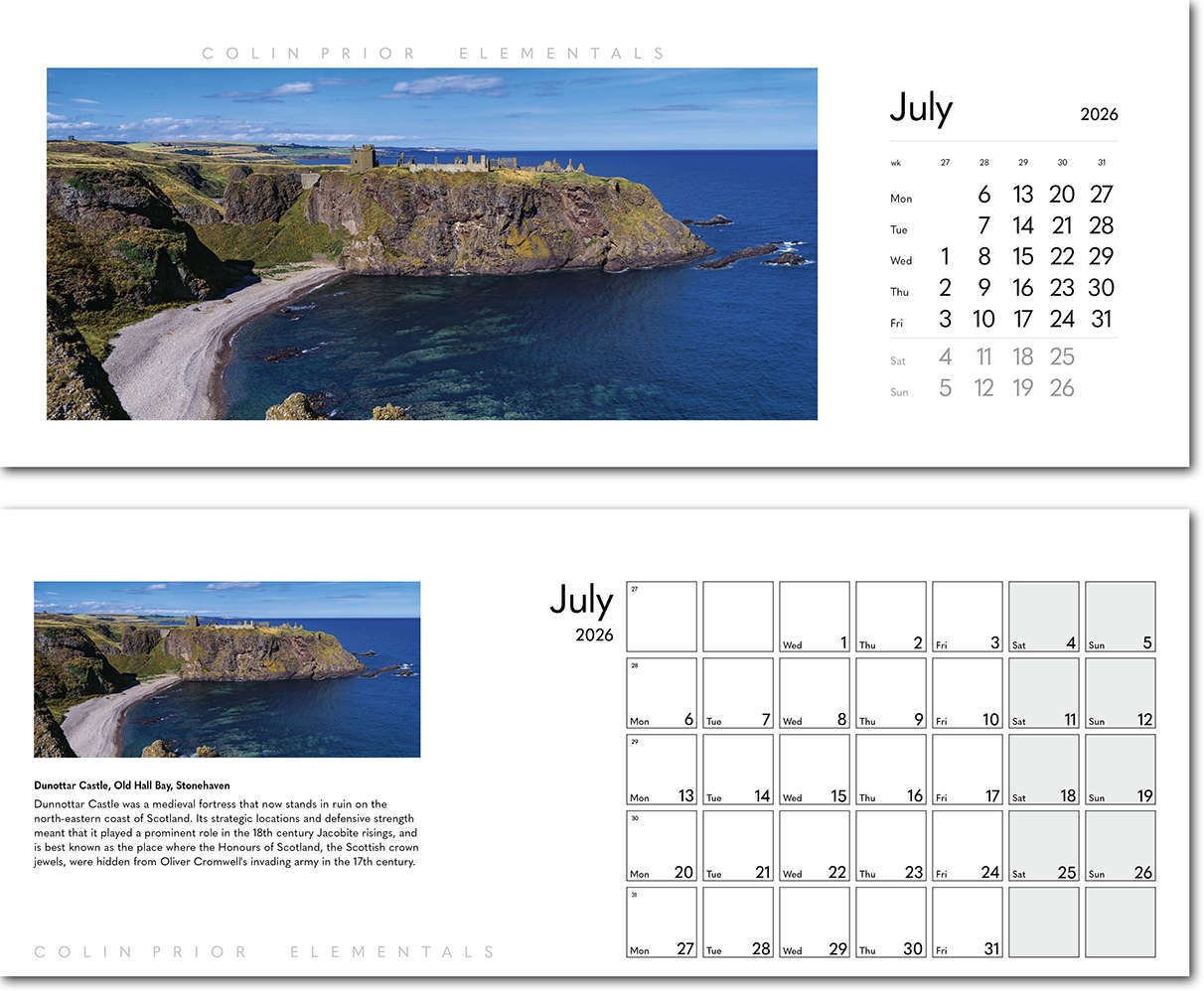 Colin Prior Note Station Desk Calendar 