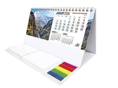 Wild Planet Note Station Desk Calendar 