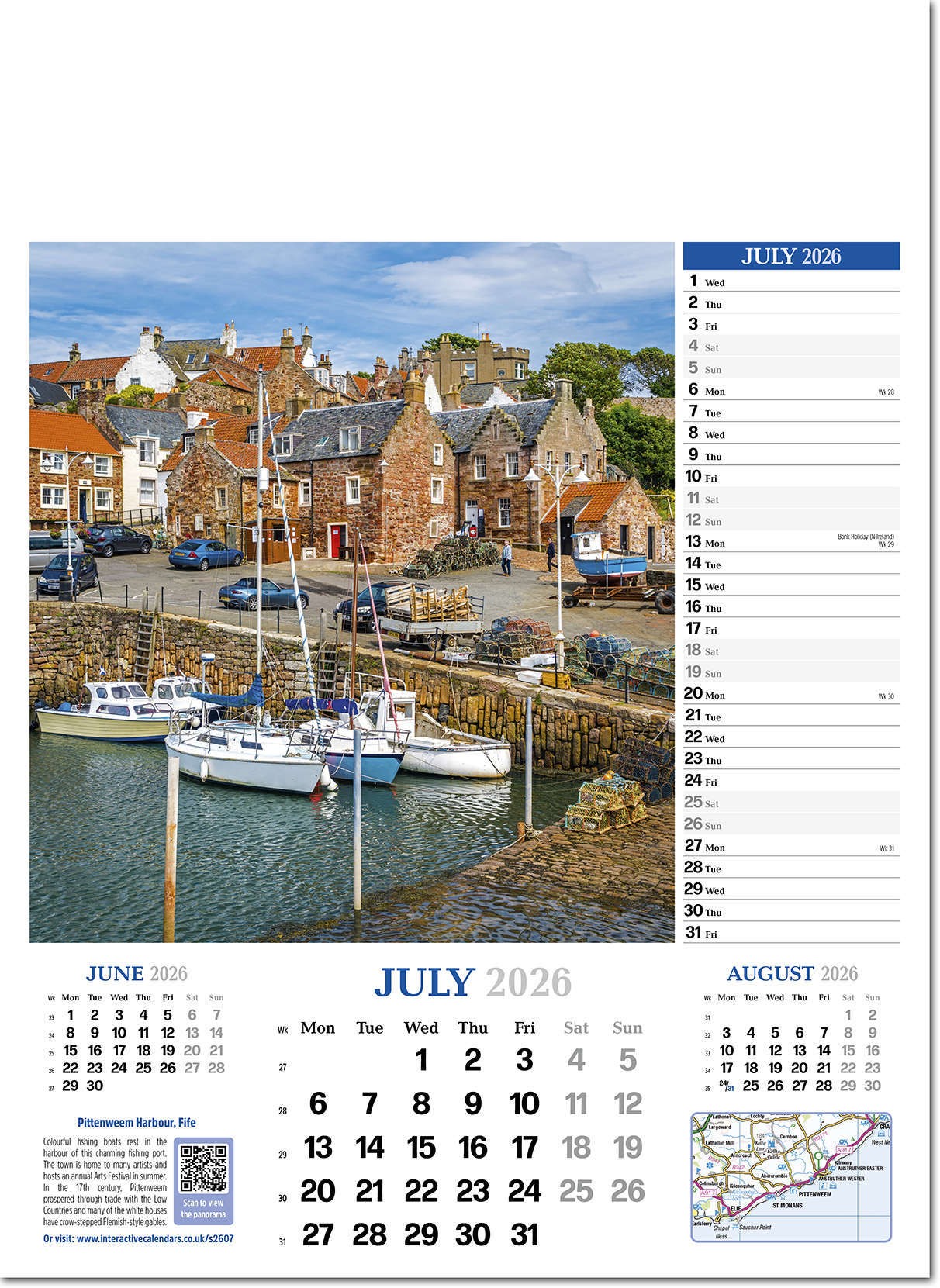 Splendour of Scotland Calendar