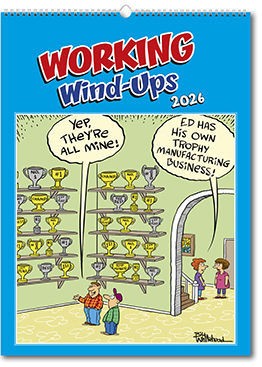 Working Wind-Ups Wall Calendar