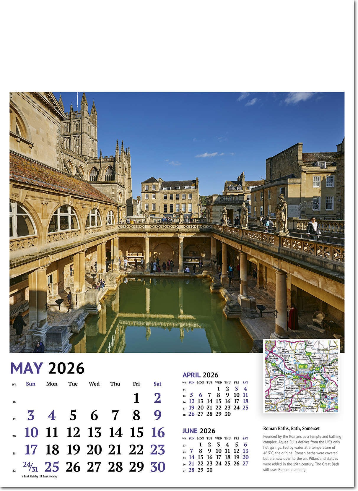 Beautiful Britain Wall Calendar