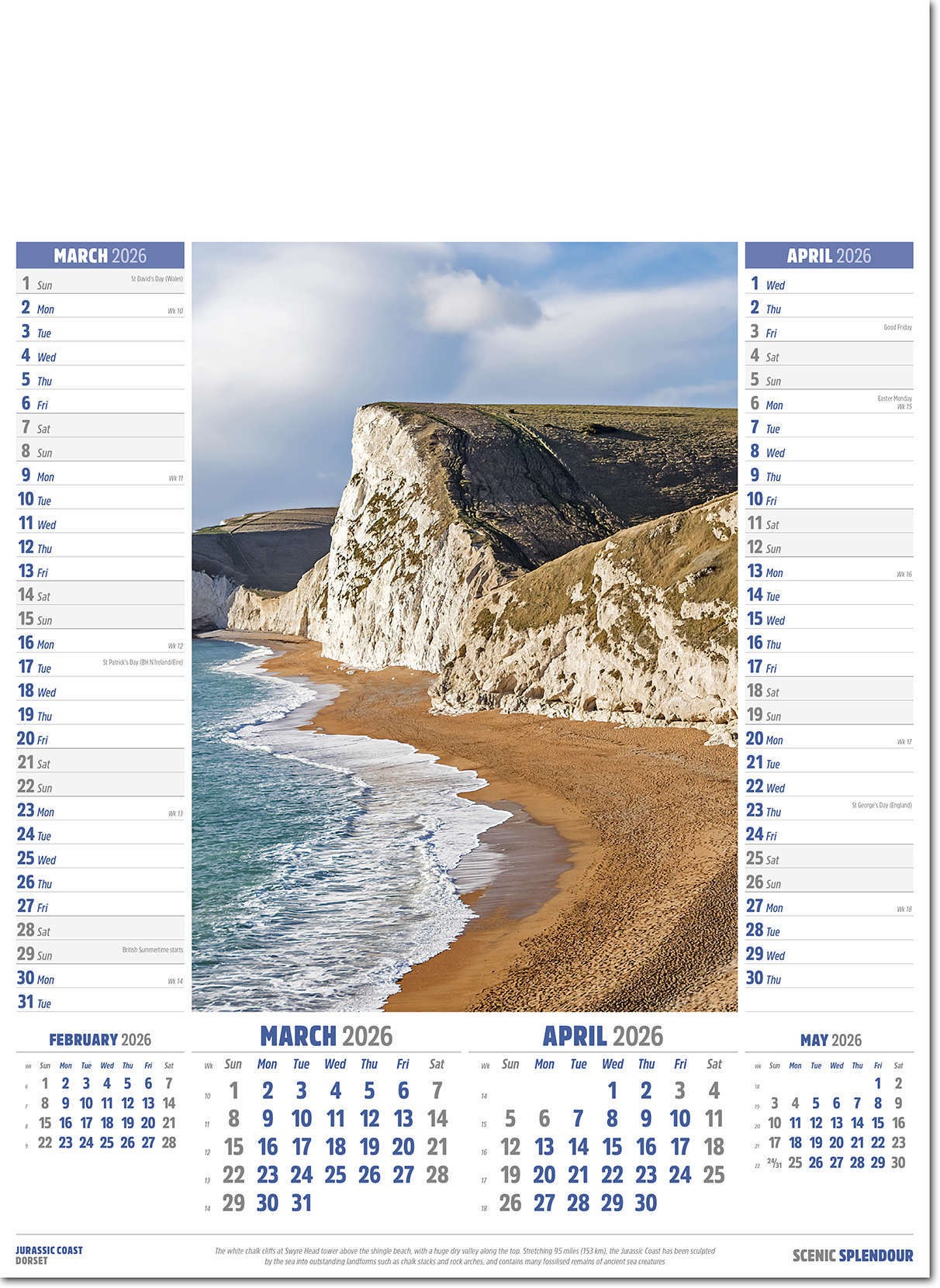 Scenic Splendour Calendar