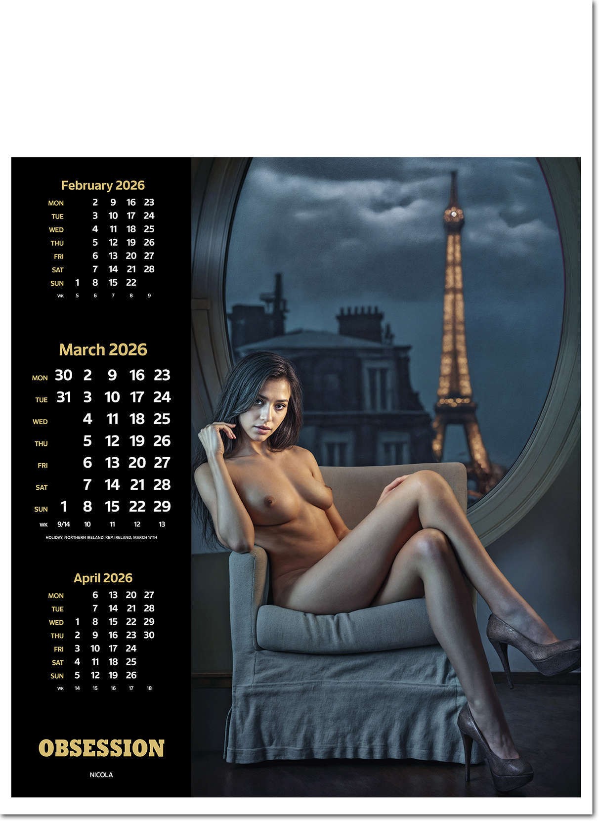 Obsession Calendar