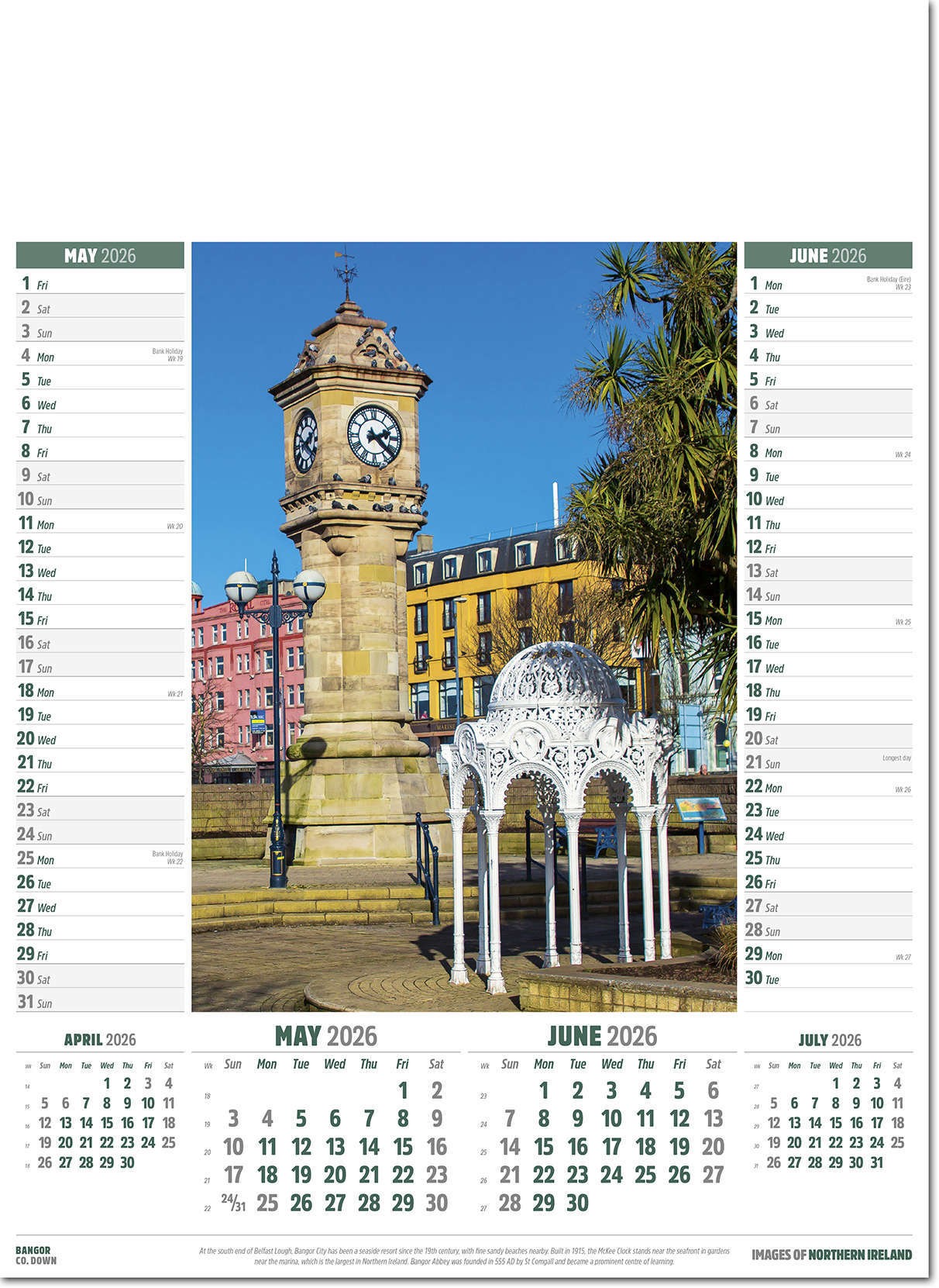 Images of Northern Ireland Calendar