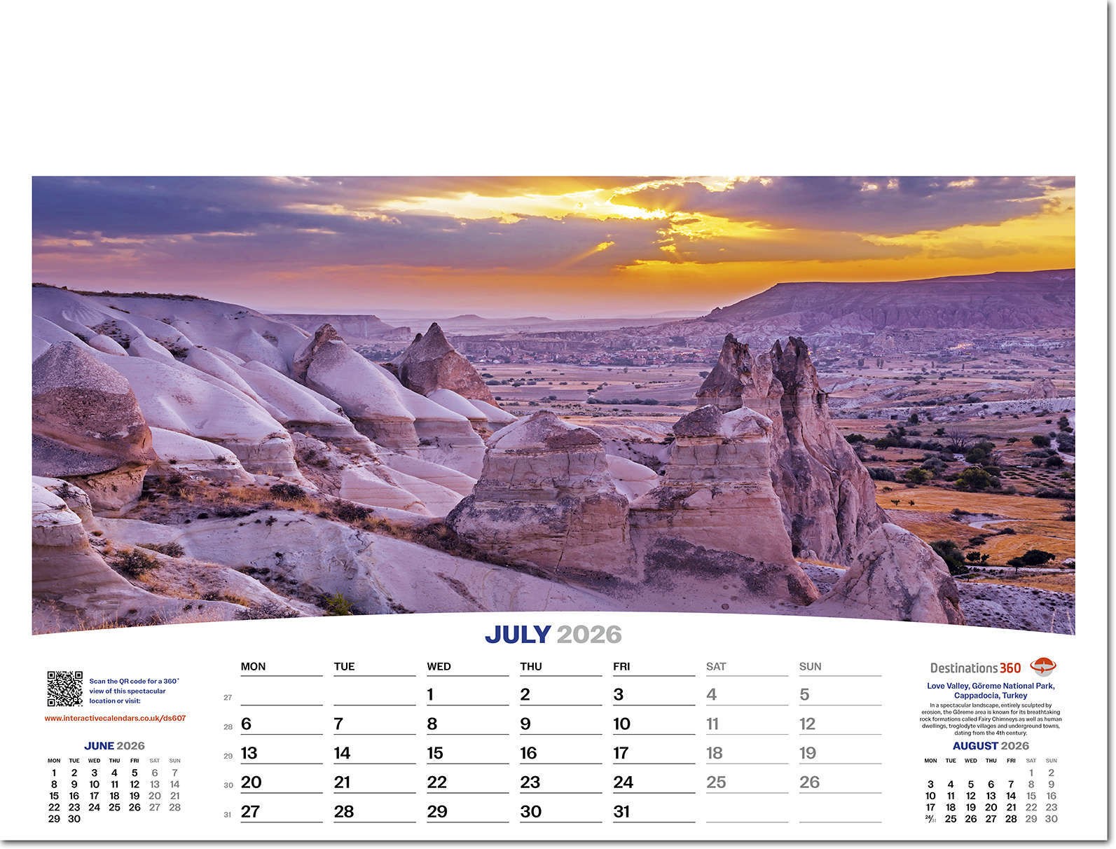 Destinations360 Calendar