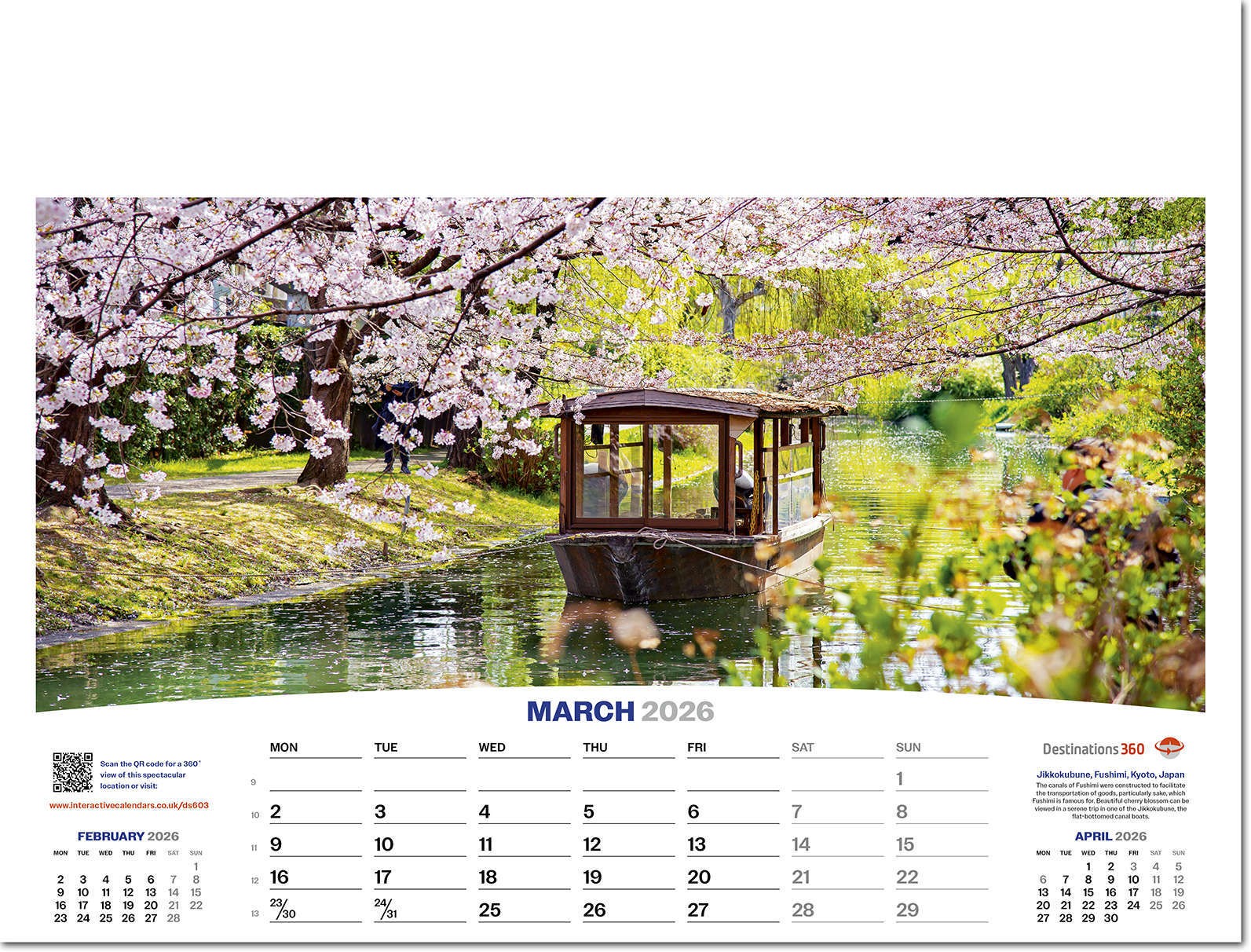 Destinations360 Calendar