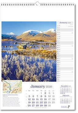 Scenic Tour of Scotland Calendar