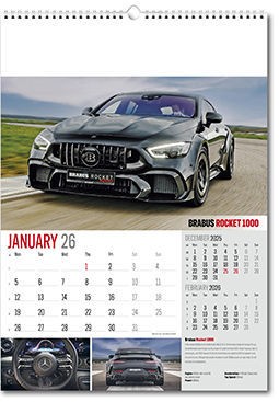 Marques of Distinction Wall Calendar