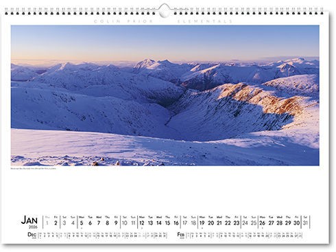 Colin Prior Elementals Wall Calendar