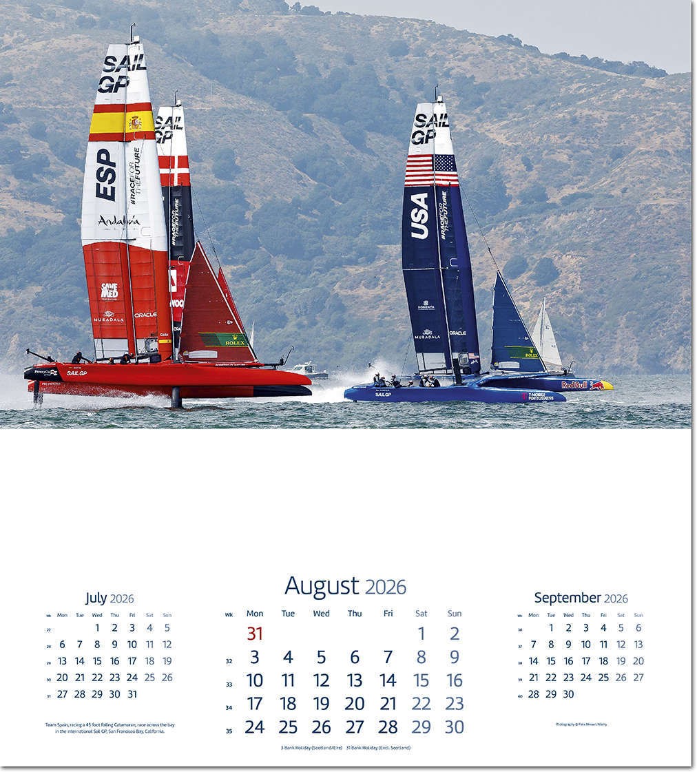 Spirit of Adventure Calendar