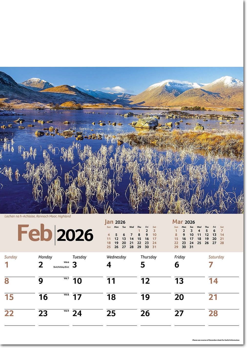 Scenic Memo Calendar