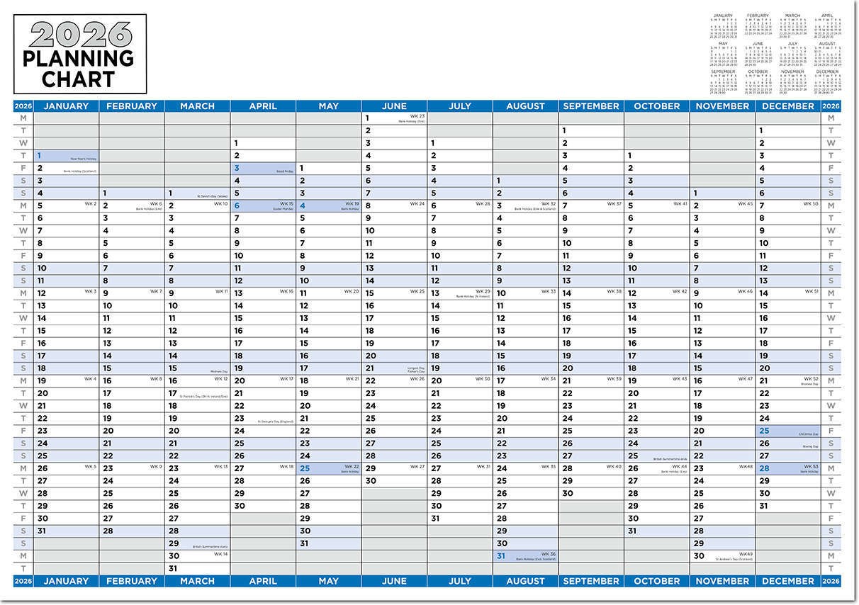 Vertical Wall Planner